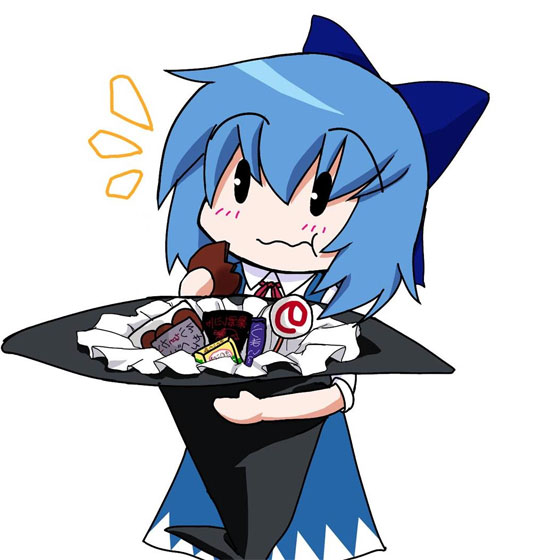 Cirno is watching
